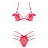 Obsessive Giftella - verleidelijk lingerie set (rood)