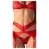 Obsessive Cupid Desir - kanten lingerieset (rood)