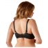 Cottelli Plus Size - Push-up BH (zwart)