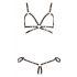 Cottelli Bondage - glanzend lichaams harnas bikini (zwart) - XL