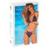 Obsessive Balitta - glanzende halterbikini (paars) - M