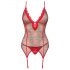 Obsessive Jollymore - Kerstlingerie setje - M/L