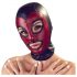 Bad Kitty - Glanzend zuigmasker - zwart-rood (S-L)