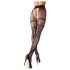 Cottelli - Open Net Panty met Dubbele Uitstraling (zwart) - L/XL