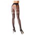 Cottelli - Open Net Panty met Dubbele Uitstraling (zwart) - L/XL