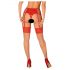 Obsessive - kanten panty (rood-nude)