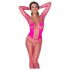 Cottelli - Roze Netstof Catsuit - S-L