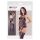 NO:XQSE - Sexy lingerie set met banden & string - zwart (S-L)