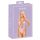 Kissable - roze body met rozenborduursel