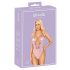 Kissable - roze body met rozenborduursel