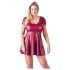 Cottelli Plus Size - A-lijn mini-jurk (rood)