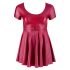 Cottelli Plus Size - A-lijn mini-jurk (rood)