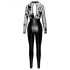 Noir - Bodysuit met kanten top (zwart)