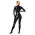 Noir - ritssluiting catsuit (zwart) - M