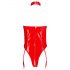 Black Level - open halsband-body (rood)