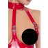 Black Level - open halsband-body (rood)