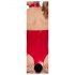 Black Level - open halsband-body (rood)