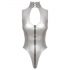 Black Level - halter body (zilver) - M