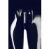 Latex - Rits Leggings (zwart)