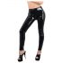 Latex - Rits Leggings (zwart) - S