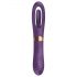 Funny Me Dual - oplaadbare 2in1 tongvibrator (paars)