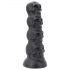 Toppedmonster - schedel dildo - 22 cm (zwart)