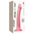 Metallic Shine M - huidvriendelijke strap-on dildo (metaalroze)