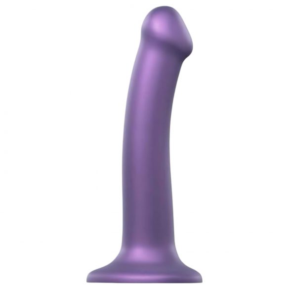 Strap-on-me Metallic M - huidvriendelijke dildo (metallisch paars)