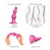 Strap-on-me Kralen S - parel, voet dildo (roze)