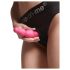 Strap-on-me Kralen S - parel, voet dildo (roze)