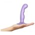 Strap-on-me P&G S - gebogen dildo met voet (paars)