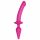 Strap-on-me Switch Semi-Realistic L - 2in1 siliconen dildo (roze)