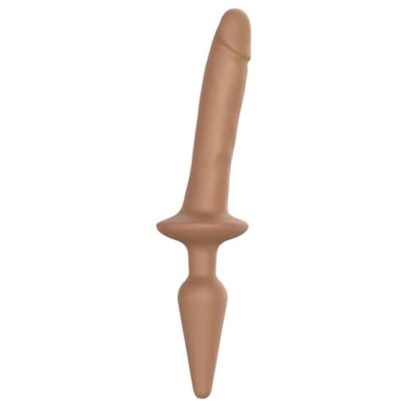 Strap-on-me Swith Realistic S - 2-in-1 siliconen dildo (natuurlijk)