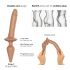 Strap-on-me Swith Realistic S - 2-in-1 siliconen dildo (natuurlijk)