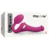 Strap-on-me S - Opblaasbare Vibrator - Klein (Roze)