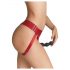 Strap-on-me - Verstelbare strap-on slip - XS-XXL (rood)