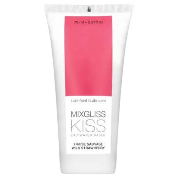 Mixgliss Kiss Wild - op waterbasis glijmiddel - aardbei (70ml)