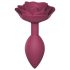 Open Roses M - Silicoon Anale Plug (rood)