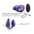 Wonderlover - G-spot en clitoris vibrator (metallic paars)