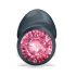 Dorcel Geisha Plug Ruby M - Zwarte anaal plug met roze steen