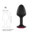 Dorcel Geisha Plug Ruby XL - Anale plug met roze steen (zwart)