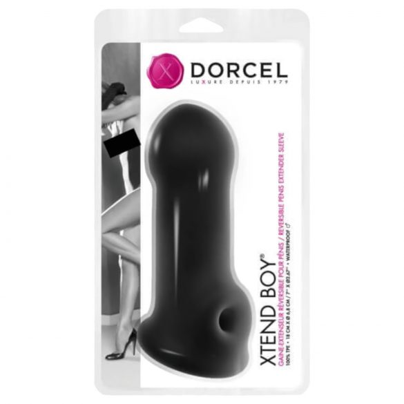 Dorcel Xtend Boy - siliconen penishuls (zwart)