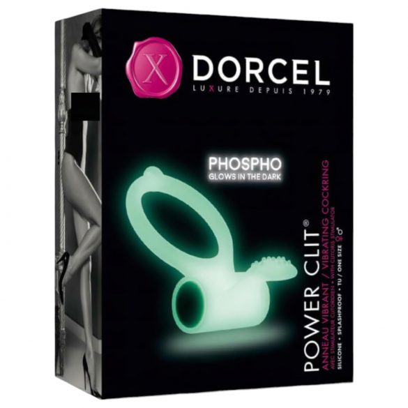 Dorcel - Lichtgevende vibratiering (wit)