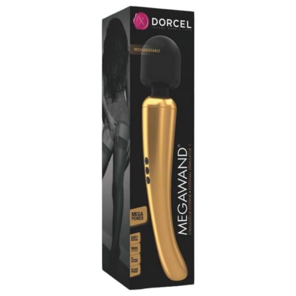 Dorcel Megawand - Oplaadbare Massagetrillend Staf (Goud)