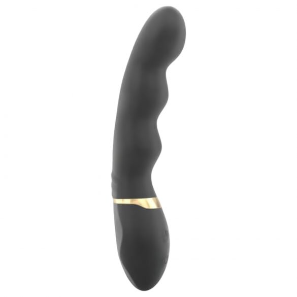 Dorcel Too Much 2.0 - oplaadbare 3-motorige vibrator (zwart-goud)