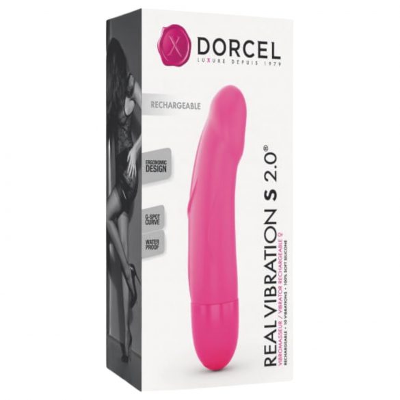 Dorcel Real Vibration S 2.0 - Oplaadbare Vibrator (Roze)