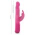 Dorcel Baby Rabbit 2.0 - oplaadbare vibrator met clitorisarm (roze)