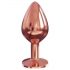 Dorcel Diamond Plug M - middenformaat anaalplug - roségoud aluminium