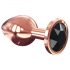 Dorcel Diamond Plug M - middenformaat anaalplug - roségoud aluminium