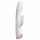 Dorcel Flexi Rabbit - verwarmende clitoris vibrator (wit)